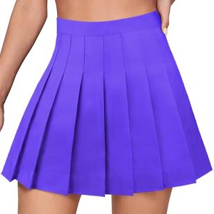Violet Pleated Tennis Skirt